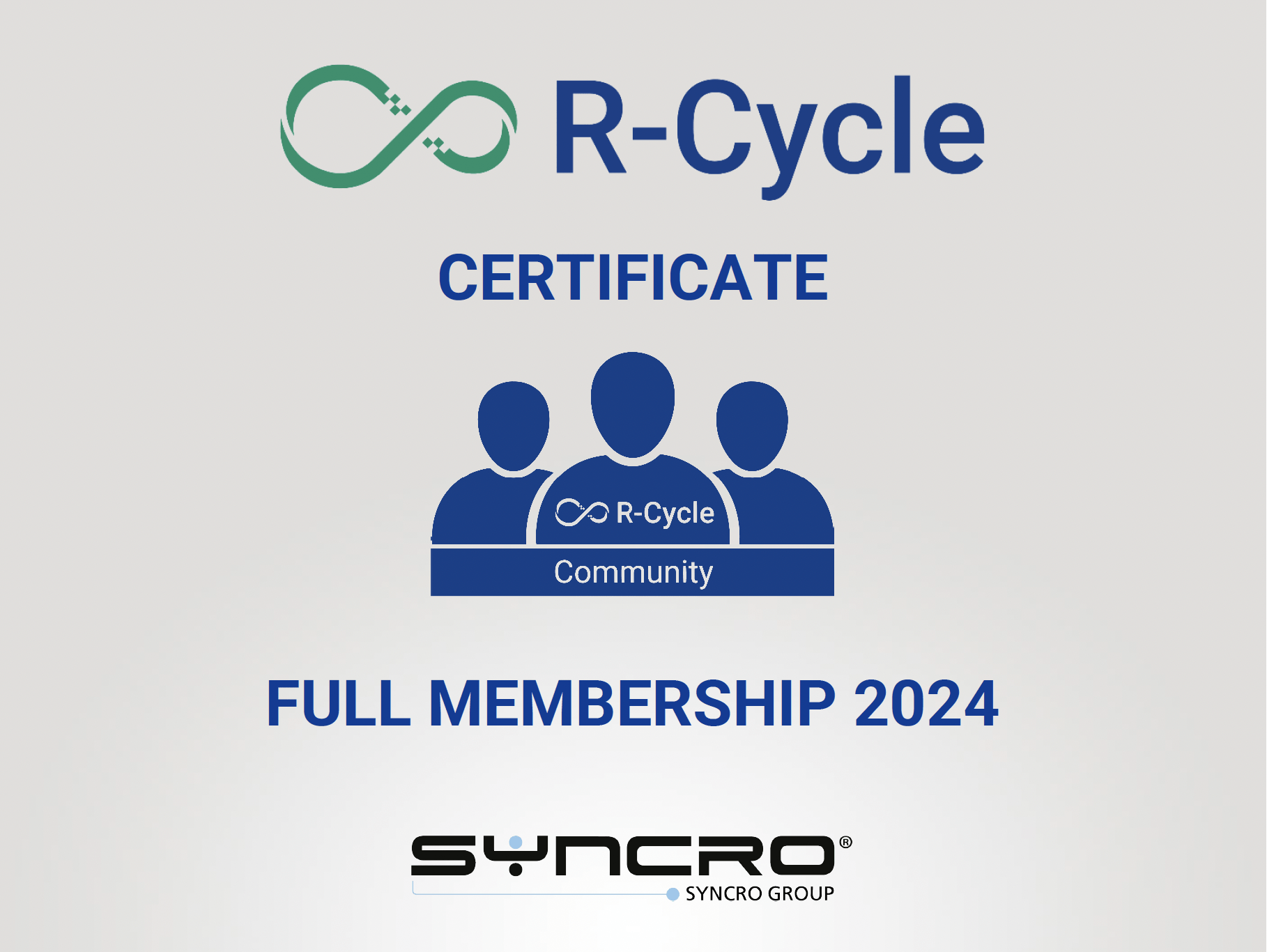 Css R Cycle Project Logo R-Cycle Community - Welcome to Syncro Group Website